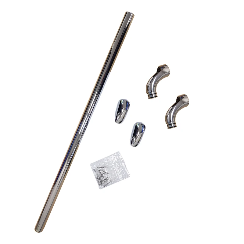 AKW Smartcare Shower Riser Rail Set Assembly - Chrome 3 AKW Smartcare Shower Riser Rail Set Assembly - Chrome