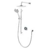 Aqualisa Optic Q Digital Smart Shower Concealed Dual With Wall Head - High Pressure/Combi -Home Bathroom Store aqualisa optic q digital smart shower concealed dual with wall head high pressure combi opq.a1.bv .dvfw .20