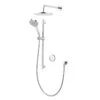 Aqualisa Unity Q Digital Smart Shower Concealed Dual With Wall Head - High Pressure/Combi -Home Bathroom Store aqualisa unity q digital smart shower concealed dual with wall head high pressure combi utq.a1.bv .dvfw .20