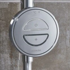Aqualisa Unity Q Digital Smart Shower Exposed Adjustable - High Pressure/Combi -Home Bathroom Store aqualisa unity q digital smart shower exposed adjustable high pressure combi utq.a1.ev .20 1