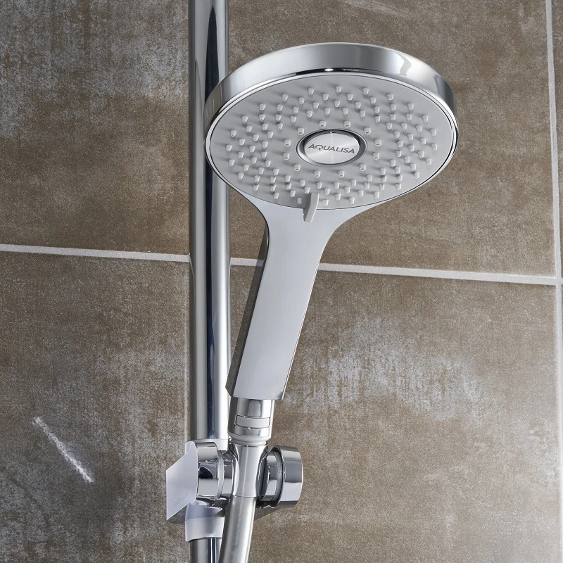 Aqualisa Unity Q Digital Smart Shower Exposed Dual With Ceiling Head - Gravity Pumped 5 Aqualisa Unity Q Digital Smart Shower Exposed Dual With Ceiling Head - Gravity Pumped - Image 3