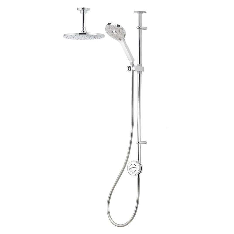 Aqualisa Unity Q Digital Smart Shower Exposed Dual With Ceiling Head - Gravity Pumped 3 Aqualisa Unity Q Digital Smart Shower Exposed Dual With Ceiling Head - Gravity Pumped