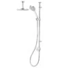 Aqualisa Unity Q Digital Smart Shower Exposed Dual With Ceiling Head - High Pressure/Combi -Home Bathroom Store aqualisa unity q digital smart shower exposed dual with ceiling head high pressure combi utq.a1.ev .dvfc .20