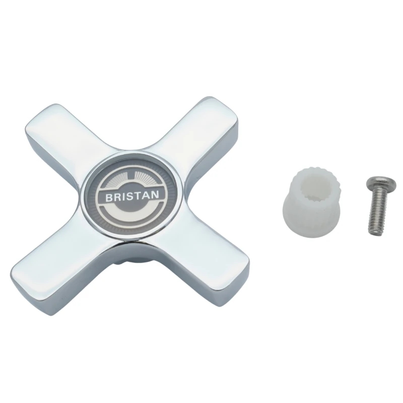 Bristan Art Deco Temperature Control Handle - Chrome 4 Bristan Art Deco Temperature Control Handle - Chrome - Image 2