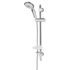 Bristan Casino Shower Kit With Large 3 Function Handset And Easy Clean Hose - Chrome