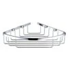 Bristan Closed Front Corner Fixed Wire Basket - Chrome 2 Bristan Closed Front Corner Fixed Wire Basket - Chrome -Home Bathroom Store bristan closed front corner fixed wire basket chrome comp bask04 c