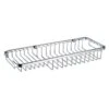 Bristan Medium Wall Fixed Wire Basket - Chrome