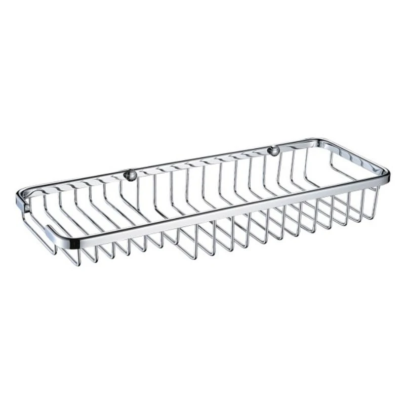 Bristan Medium Wall Fixed Wire Basket - Chrome 3 Bristan Medium Wall Fixed Wire Basket - Chrome