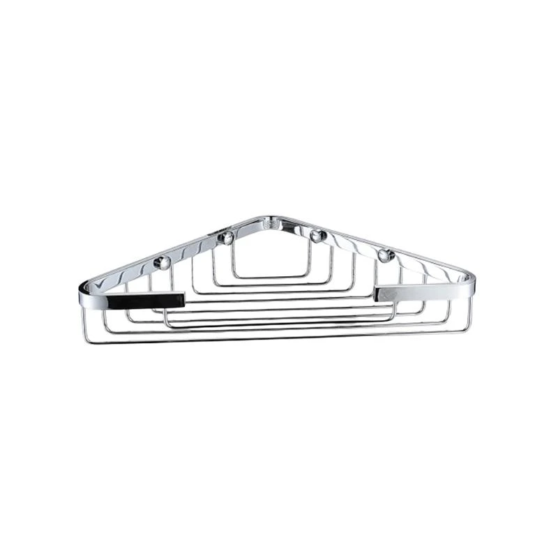 Bristan Open Front Corner Fixed Wire Basket - Chrome 3 Bristan Open Front Corner Fixed Wire Basket - Chrome