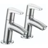 Bristan Orta Basin Taps - Chrome