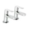 Bristan Pisa Basin Taps - Chrome -Home Bathroom Store bristan pisa basin taps chrome ps2 1 2 c