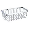 Bristan Small Wall Fixed Wire Basket - Chrome 1 Bristan Small Wall Fixed Wire Basket - Chrome -Home Bathroom Store bristan small wall fixed wire basket chrome comp bask03 c