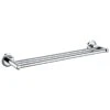 Bristan Solo Double Towel Rail - Chrome