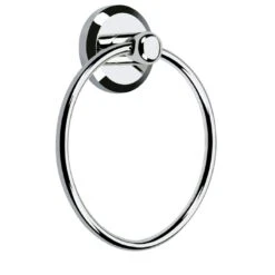 Bristan Solo Towel Ring - Chrome