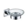 Bristan Square Soap Dish - Chrome 1 Bristan Square Soap Dish - Chrome -Home Bathroom Store bristan square soap dish chrome sq dish c