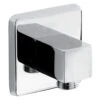 Bristan Square Wall Outlet - Chrome 2 Bristan Square Wall Outlet - Chrome -Home Bathroom Store bristan square wall outlet chrome carm wosq01 c
