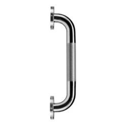Croydex 300mm Stainless Steel Straight Grab Bar With Ant-Slip Grip - Chrome 8 Croydex 300mm Stainless Steel Straight Grab Bar With Ant-Slip Grip - Chrome -Home Bathroom Store croydex 300mm stainless steel straight grab bar with ant slip grip chrome ap500541 2