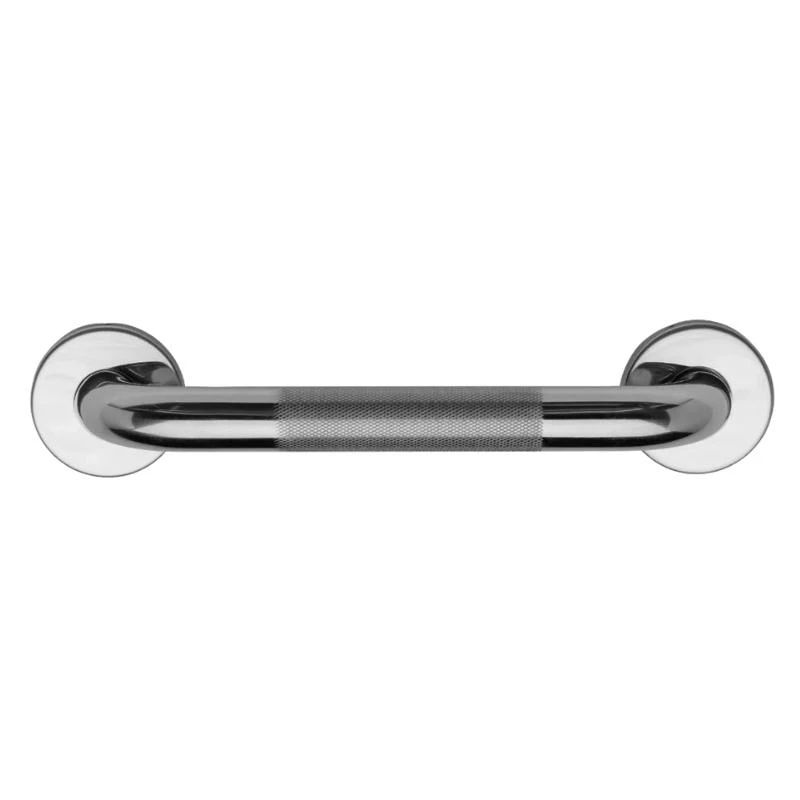 Croydex 300mm Stainless Steel Straight Grab Bar With Ant-Slip Grip - Chrome 3 Croydex 300mm Stainless Steel Straight Grab Bar With Ant-Slip Grip - Chrome