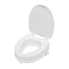 Croydex Carragh Raised Toilet Seat With Lid - White -Home Bathroom Store croydex carragh raised toilet seat with lid white wl411022h