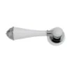 Croydex Classic Cistern Lever - Chrome/White