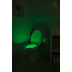 Croydex Colour Changing Toilet Pan Night Light - White -Home Bathroom Store croydex colour changing toilet pan night light white aj100122e 1