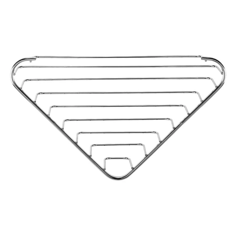 Croydex Corner Basket - Chrome 5 Croydex Corner Basket - Chrome - Image 3