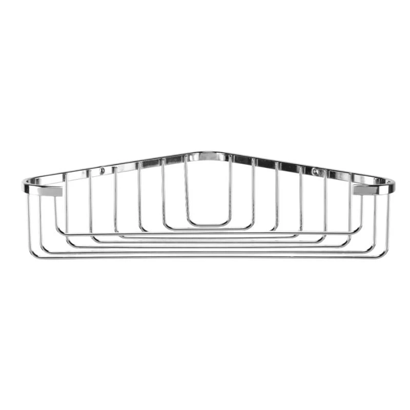 Croydex Corner Basket - Chrome 3 Croydex Corner Basket - Chrome