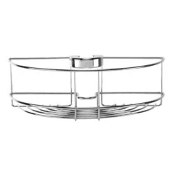 Croydex Easy Fit Shower Riser Rail Basket - Chrome