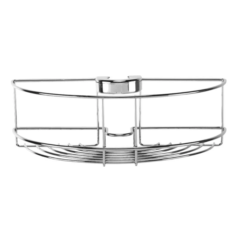 Croydex Easy Fit Shower Riser Rail Basket - Chrome 3 Croydex Easy Fit Shower Riser Rail Basket - Chrome