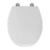 Croydex Eldon Toilet Seat With Soft Close - White