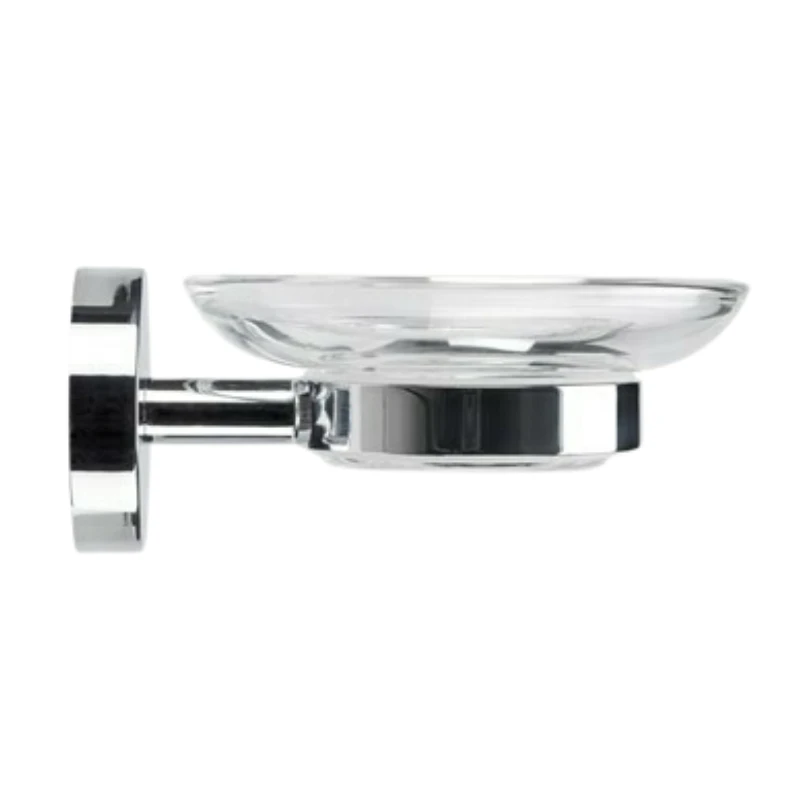 Croydex Flexi-Fix Britannia Soap Dish And Holder - Chrome 5 Croydex Flexi-Fix Britannia Soap Dish And Holder - Chrome - Image 3