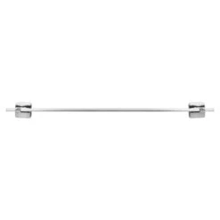 Croydex Flexi-Fix Camberwell Single Towel Rail - Chrome