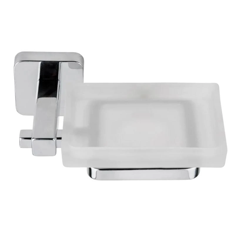 Croydex Flexi-Fix Camberwell Soap Dish And Holder - Chrome 3 Croydex Flexi-Fix Camberwell Soap Dish And Holder - Chrome