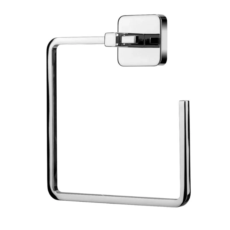 Croydex Flexi-Fix Camberwell Towel Ring - Chrome 4 Croydex Flexi-Fix Camberwell Towel Ring - Chrome - Image 2