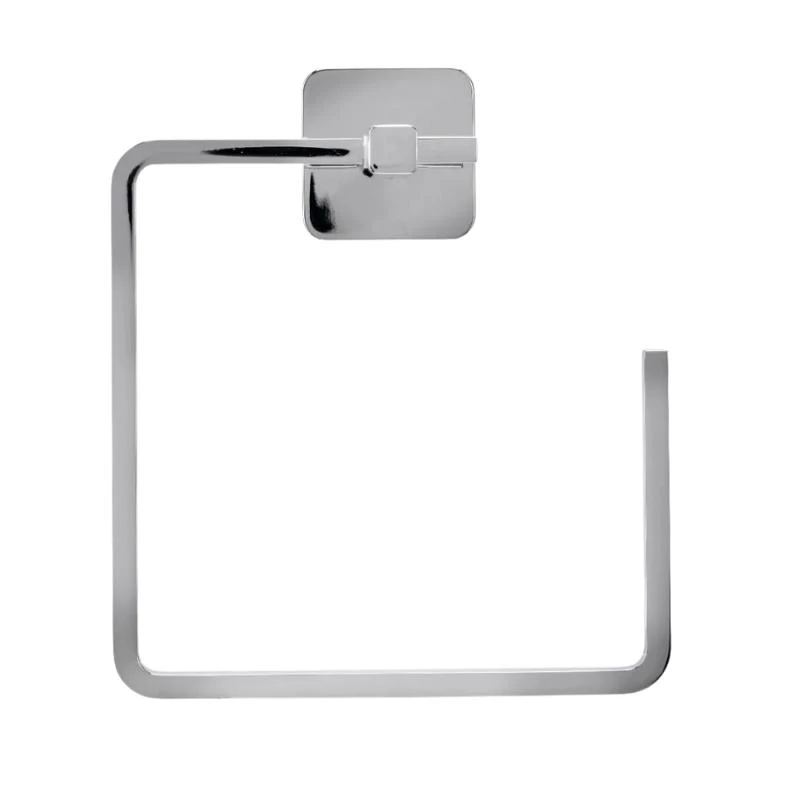 Croydex Flexi-Fix Camberwell Towel Ring - Chrome 3 Croydex Flexi-Fix Camberwell Towel Ring - Chrome