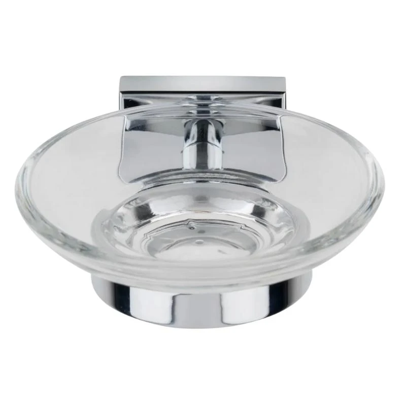 Croydex Flexi-Fix Chester Soap Dish And Holder - Chrome 3 Croydex Flexi-Fix Chester Soap Dish And Holder - Chrome