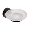 Croydex Flexi-Fix Epsom Black Soap Dish And Holder 2 Croydex Flexi-Fix Epsom Black Soap Dish And Holder -Home Bathroom Store croydex flexi fix epsom black soap dish and holder qm481921