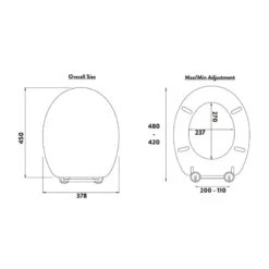 Croydex Hartley Toilet Seat - Oak Effect -Home Bathroom Store croydex hartley toilet seat oak effect wl605076h 3