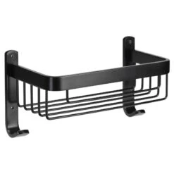 Croydex Large Basket - Matte Black 6 Croydex Large Basket - Matte Black -Home Bathroom Store croydex large basket matte black qm770321 1