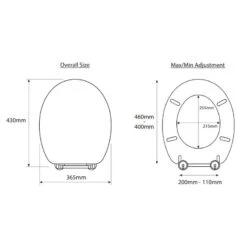 Croydex Mahogany Flexi-Fix Toilet Seat -Home Bathroom Store croydex mahogany flexi fix toilet seat wl602252h 3
