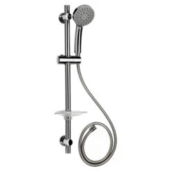Croydex Maxi Four Spray Shower Set - Chrome