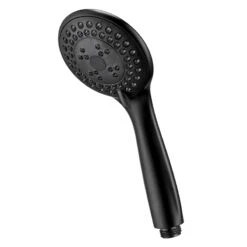 Croydex Nero Three Function Shower Head - Matt Black