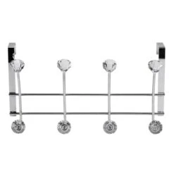 Croydex Over Door Jewel Multi Hook - Chrome