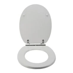 Croydex Portland Flexi-Fix Toilet Seat - White -Home Bathroom Store croydex portland flexi fix toilet seat white wl601122h 2