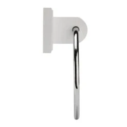 Croydex Portland Towel Ring - White Wood -Home Bathroom Store croydex portland towel ring white wood wa991522 2
