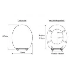 Croydex Raised Toilet Seat - White -Home Bathroom Store croydex raised toilet seat white wl400522h 2