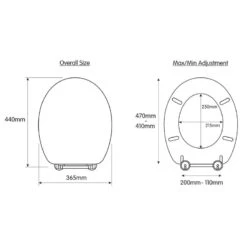 Croydex Rutland Flexi-Fix Toilet Seat - Solid Oak -Home Bathroom Store croydex rutland flexi fix toilet seat solid oak wl602376h 3
