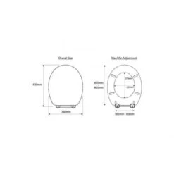 Croydex SafeFlush Toilet Seat -Home Bathroom Store croydex safeflush toilet seat wl110922h 2