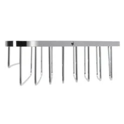 Croydex Stainless Steel Corner Basket - Chrome 7 Croydex Stainless Steel Corner Basket - Chrome -Home Bathroom Store croydex stainless steel corner basket chrome qm395941 2