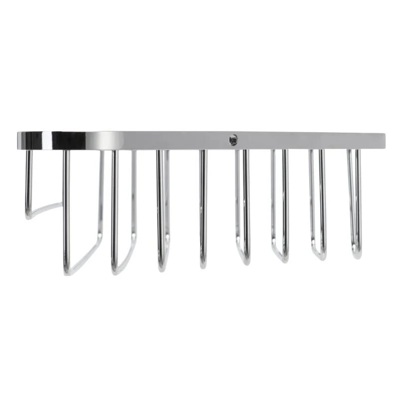 Croydex Stainless Steel Corner Basket - Chrome 5 Croydex Stainless Steel Corner Basket - Chrome - Image 3